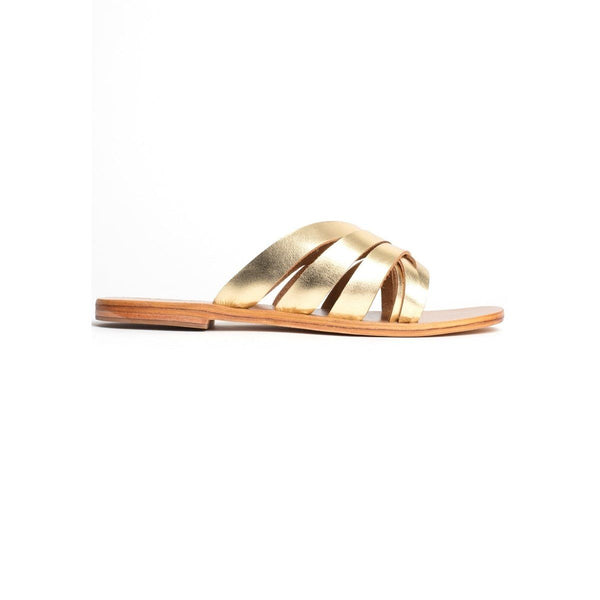 Mules Marica - Dark Gold Mules Les Bagatelles