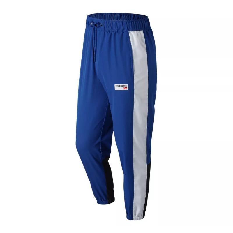 Pantalones Nb Athl Windbreake - Azul - Hombre Hombre New Balance