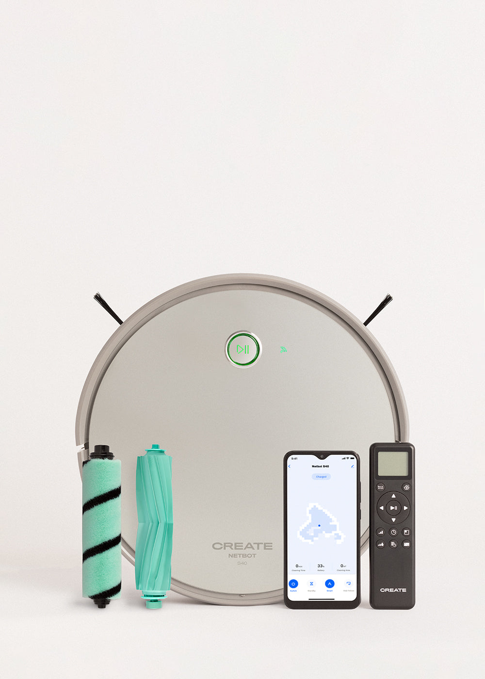 Netbot S40 - Robot Aspirateur Smart Avec Pack Nettoyage