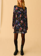 Vestido de flores de aire