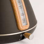 Pack - Small Retro Toaster + Large Retro Kettle 1.7L - Black