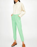 Pantalón Easy Rr Molleton - Vert Stabilo