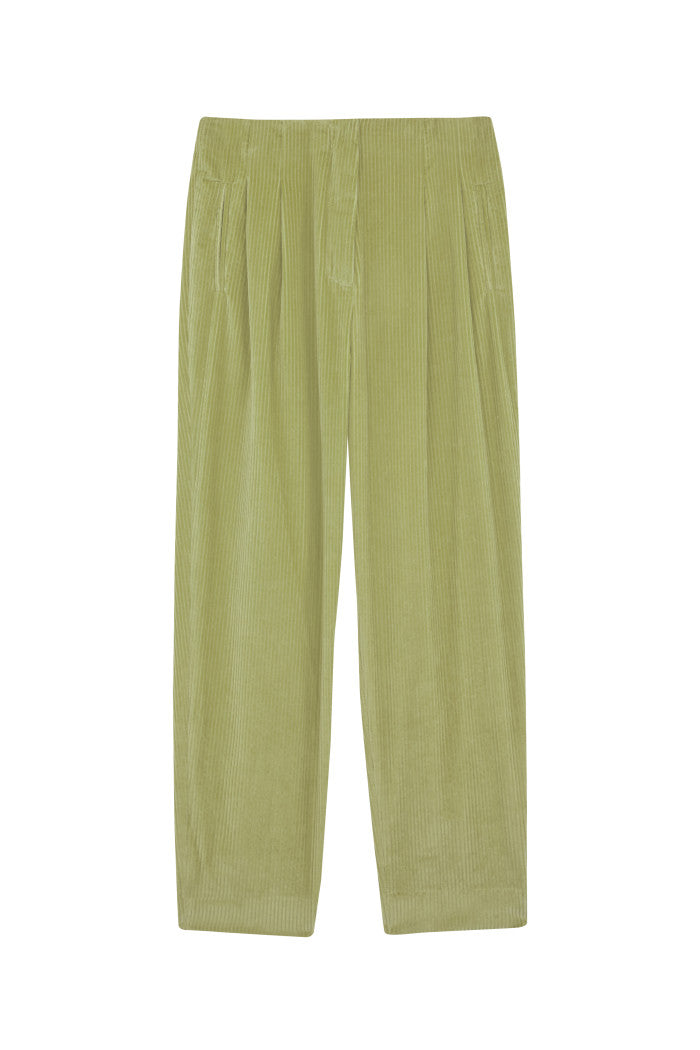 Pantalón Prince Terciopelo - Verde Tilo