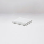 Flat Sheet - In Washed Cotton Percale Blue Stripes