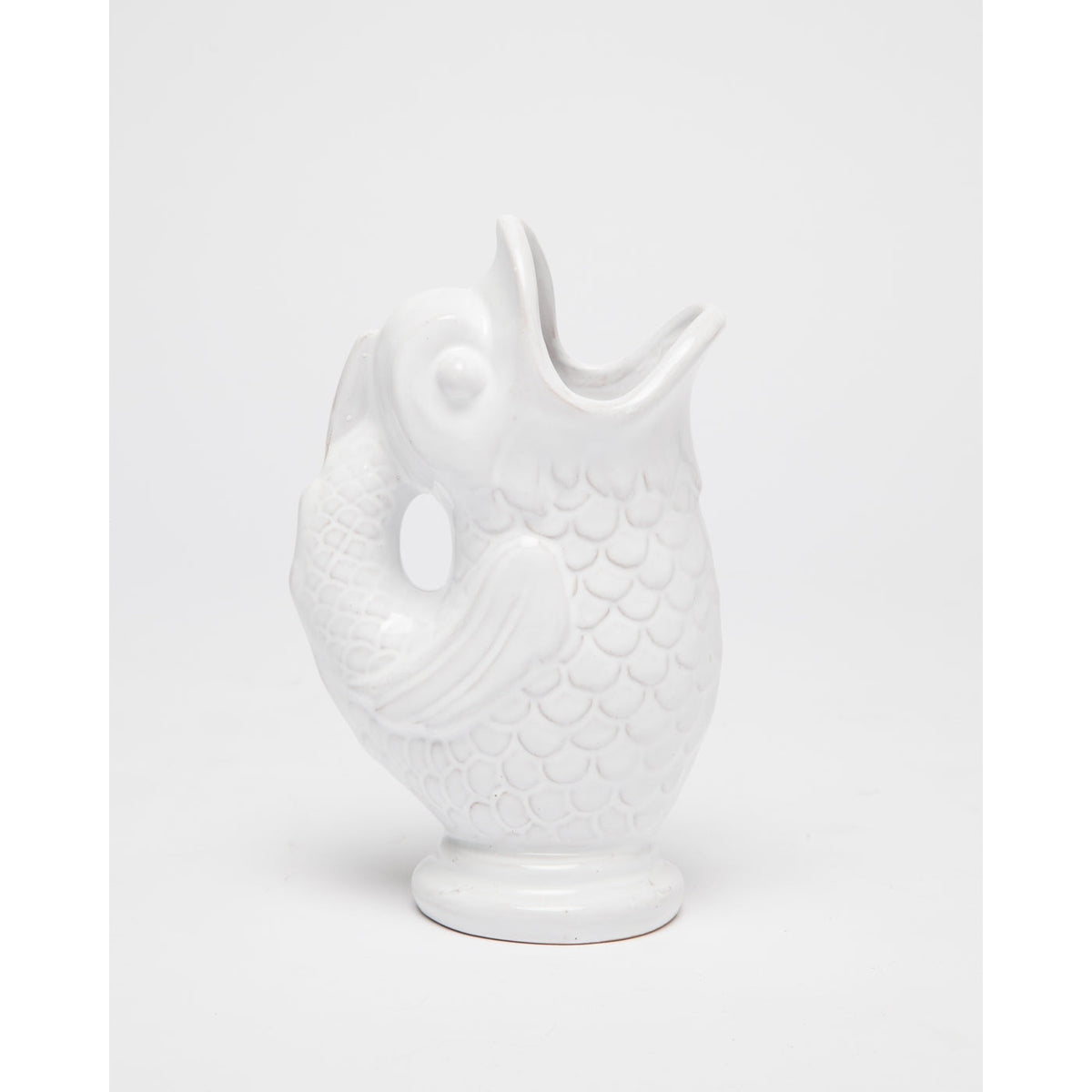 Pesce Di Ceramica (Bianco) Accessori Really Nice Things