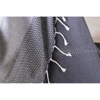 Manta jacquard Oslo - Negro - Febronie - The Bradery