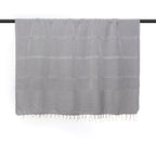 Plaid Oslo Jacquard - 130 X 170 Cm - Negro Plaids Febronie