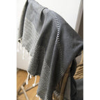Plaid Oslo Jacquard - 130 X 170 Cm - Negro Plaids> Jacquard Oslo Febronie