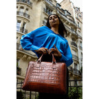 Porte Documents Peyton - Camel - Victor & Hugo - The Bradery