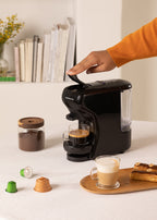 Potts - Multi-Pod & Ground Coffee Machine - Black