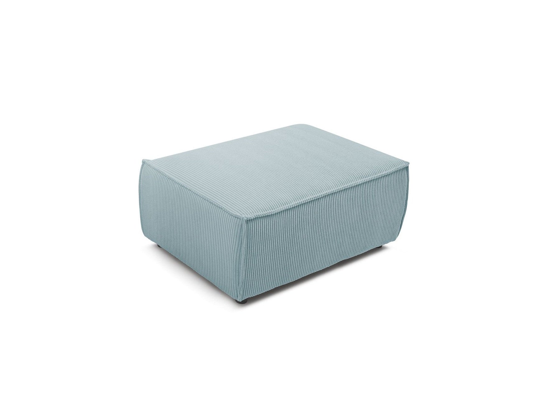 Puf compacto NIHAD de pana - BOBOCHIC - The Bradery