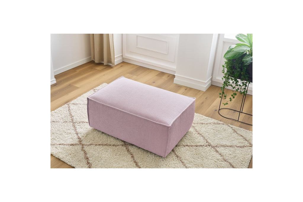 Puf compacto NIHAD de pana - BOBOCHIC - The Bradery
