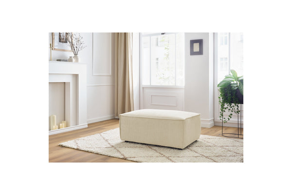 Compact NIHAD corduroy pouffe - BOBOCHIC - The Bradery