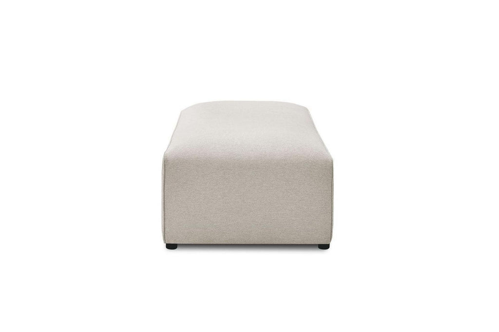 Pouf pour canapé modulable MEGEVE tissu lisse - BOBOCHIC - The Bradery