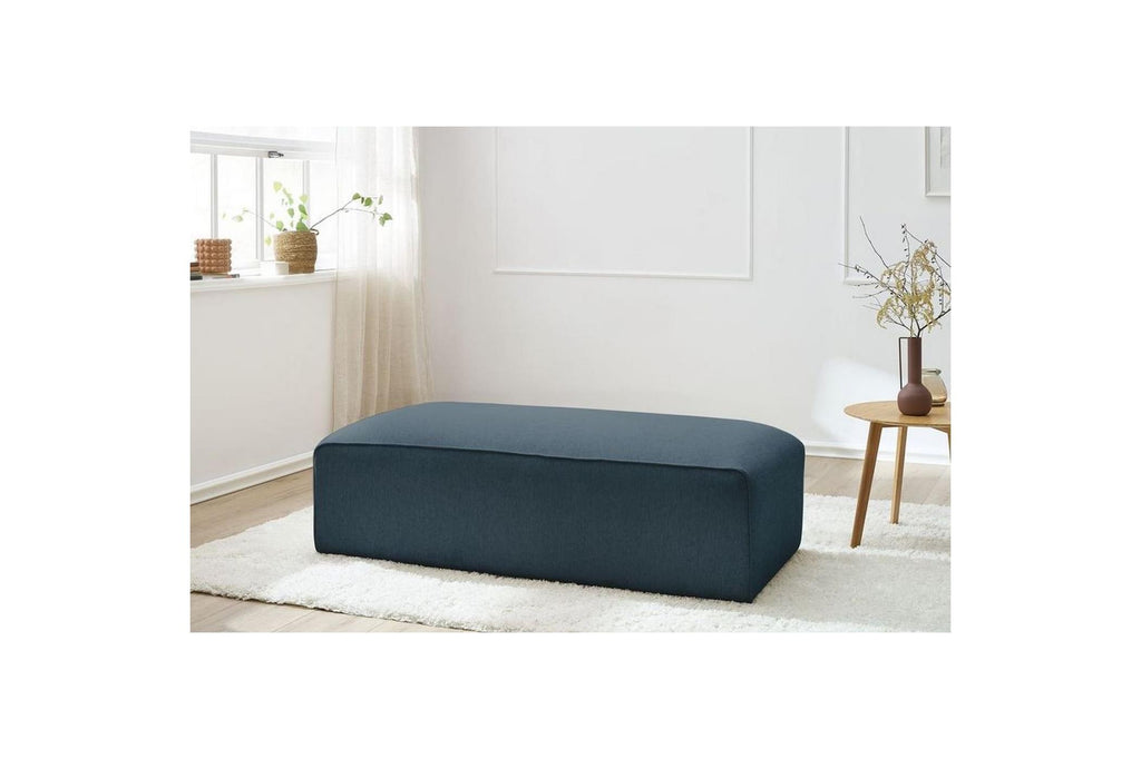 Pouf pour canapé modulable MEGEVE tissu lisse - BOBOCHIC - The Bradery