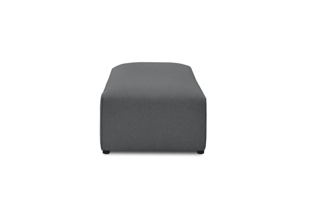 Pouf pour canapé modulable MEGEVE tissu lisse - BOBOCHIC - The Bradery