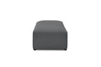 Pouf pour canapé modulable MEGEVE tissu lisse - BOBOCHIC - The Bradery
