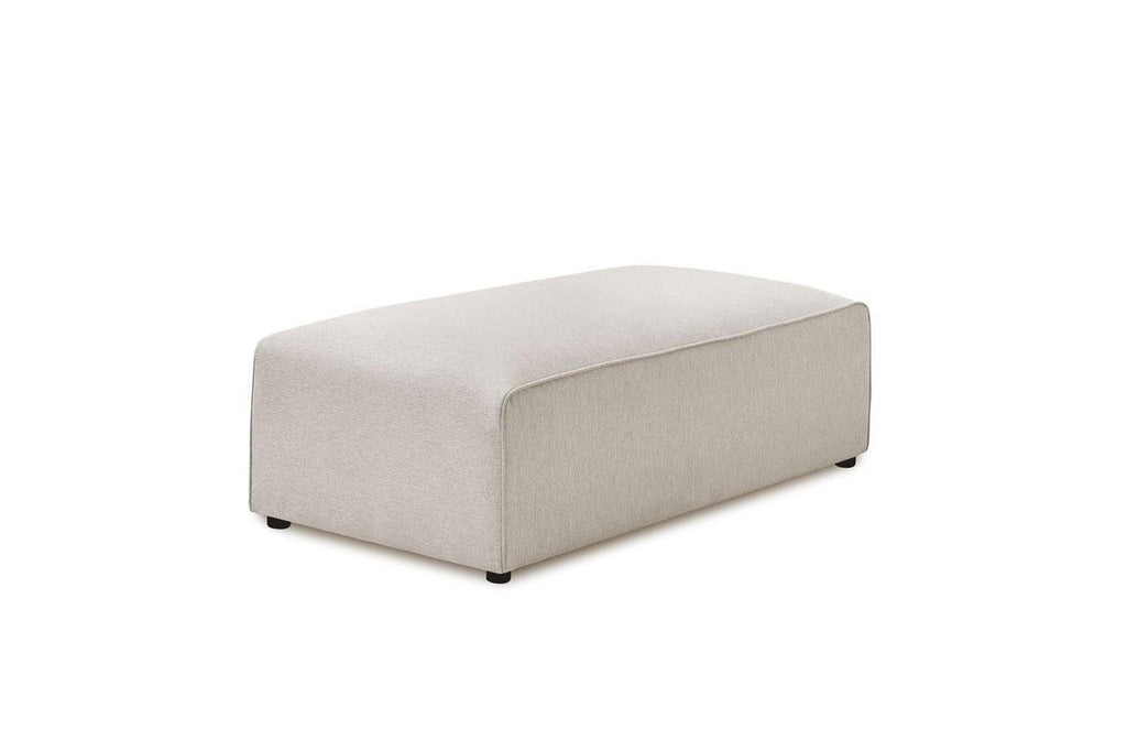Pouf pour canapé modulable MEGEVE tissu lisse - BOBOCHIC - The Bradery