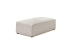 Pouf pour canapé modulable MEGEVE tissu lisse - BOBOCHIC - The Bradery