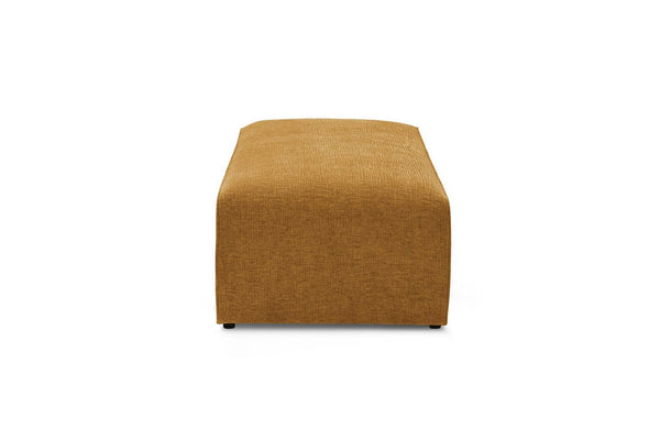 Pouffe for modular sofa MEGEVE textured fabric - BOBOCHIC - The Bradery