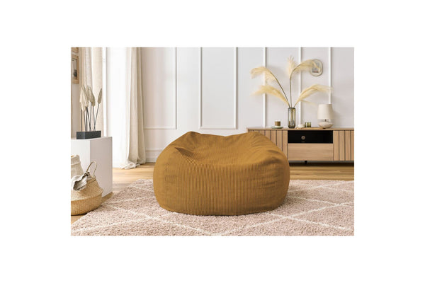 Puf ultrasuave VOLTAIRE de pana - BOBOCHIC - The Bradery