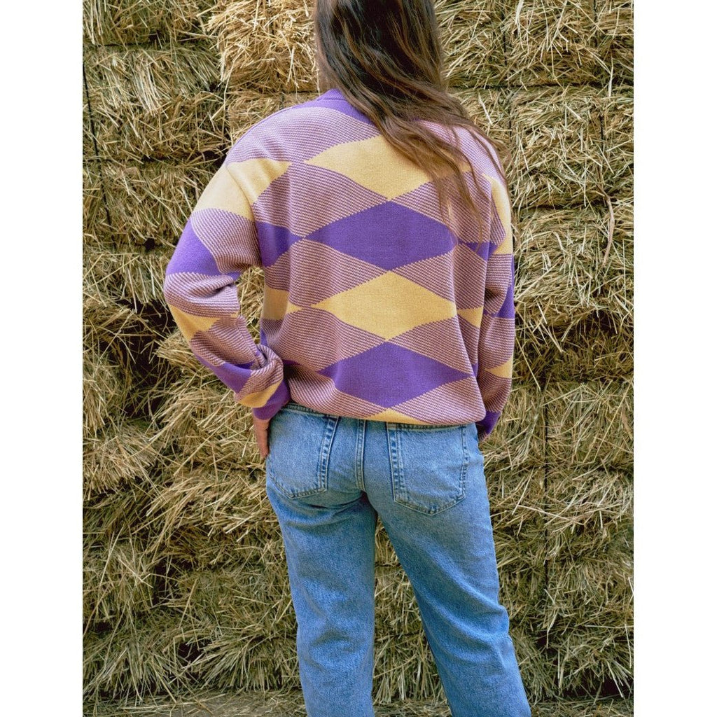 Doma sweater - Lila - Robin Collection -The Bradery