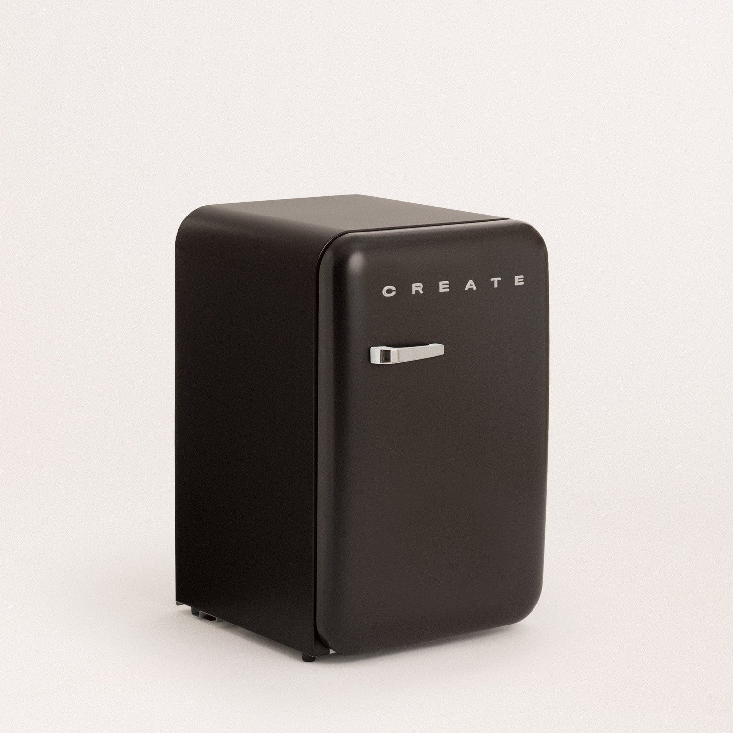 Retro Fridge 107L - Refrigerator - Black