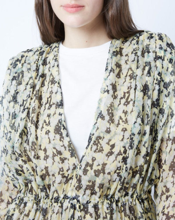 Caroline Monaco Dress - Light Yellow