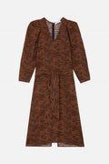 Vestido Drummer Landscape - Caramel