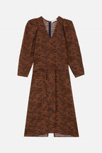 Vestido Drummer Landscape - Caramel