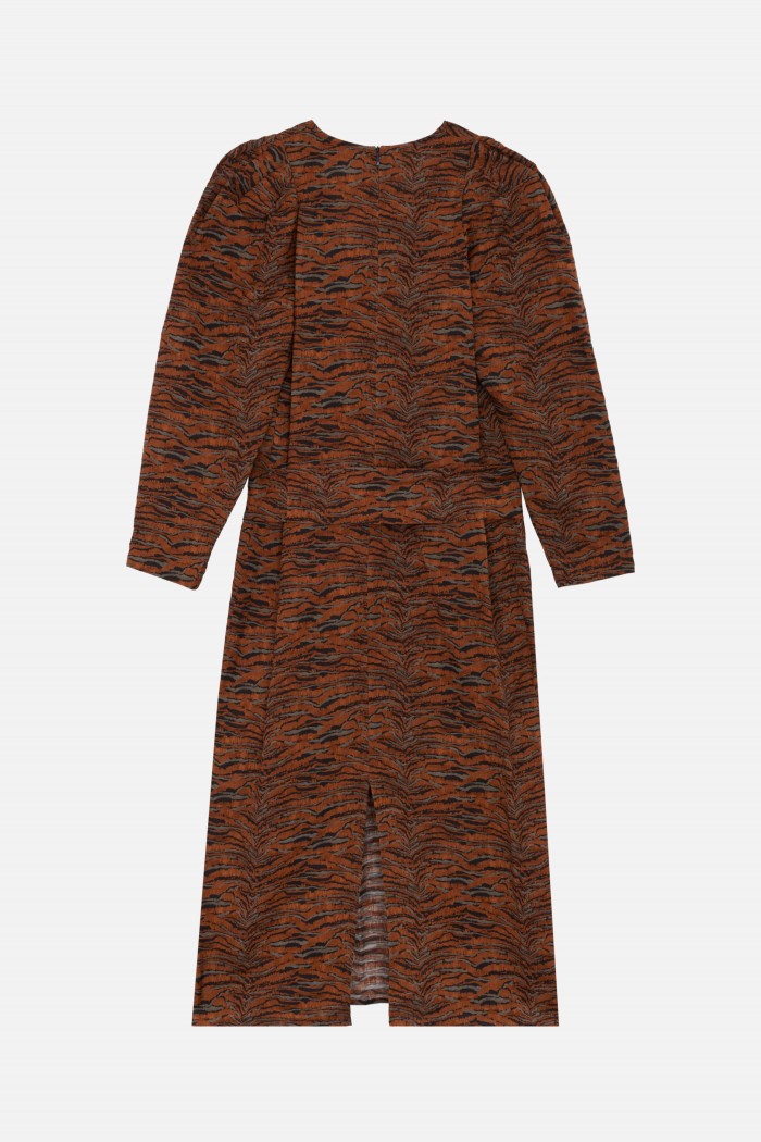 Vestido Drummer Landscape - Caramel