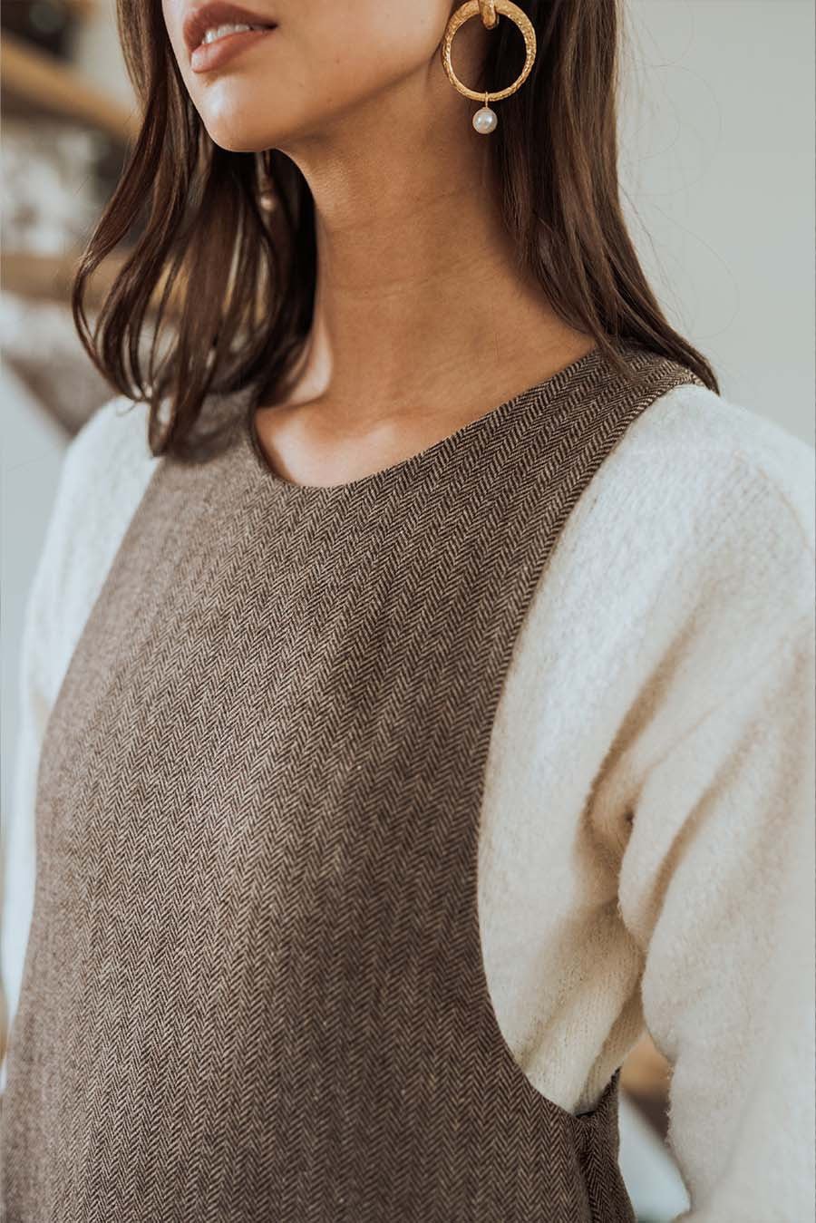 ROBE LÉON BOISÉ - Saaj Paris - The Bradery