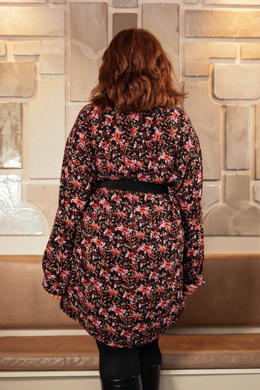 Vestido Lison Fleur Rojo - Saaj Paris - The Bradery