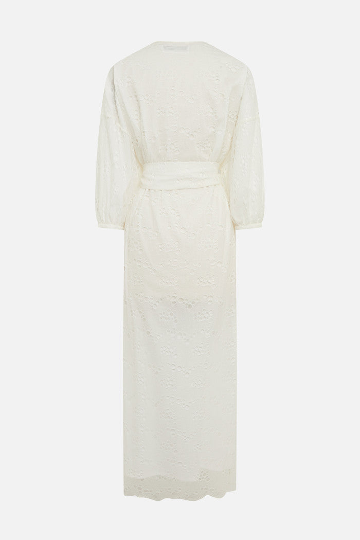 Vestido Largo Debbie Bulle - Off White