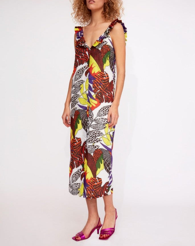 Lulla Ursula Dress - White