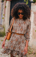 VESTIDO PIPER BERRY - Saaj Paris - The Bradery