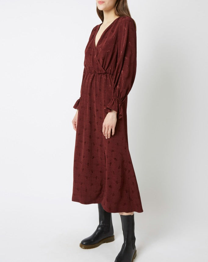 Reed Gift Dress - Black Cherry