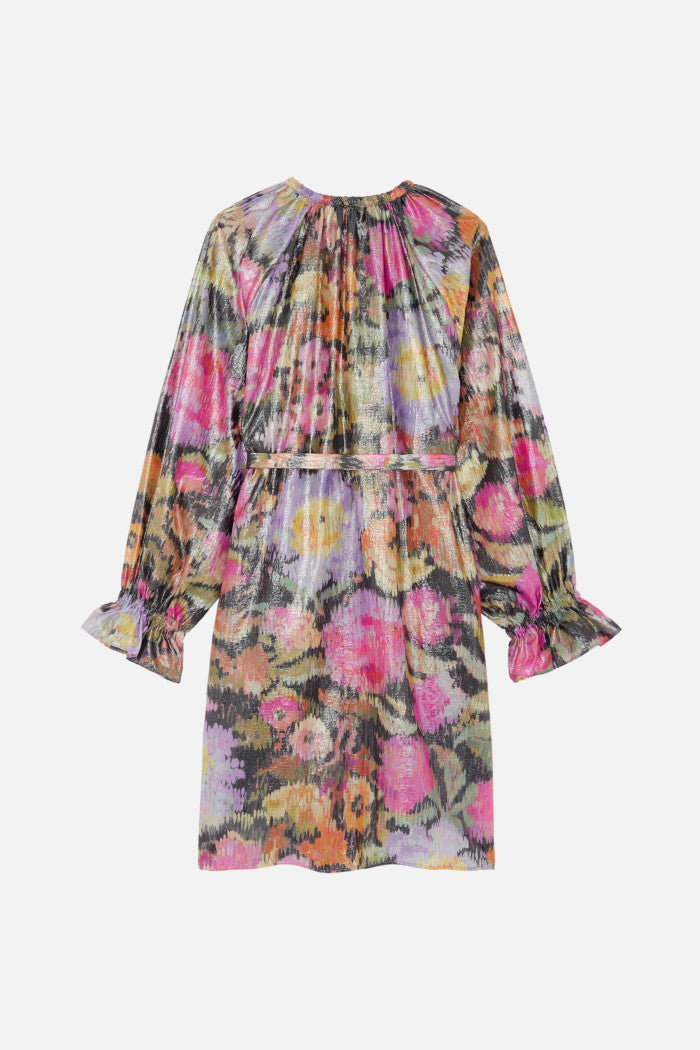 Vestido Shelton Polaroid - Multi Charbon