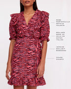 Sunny Landscape Dress - Pink