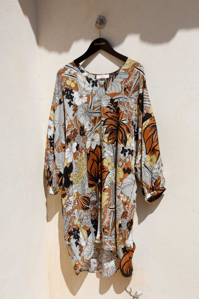 Villa Botanique Dress - Caramel