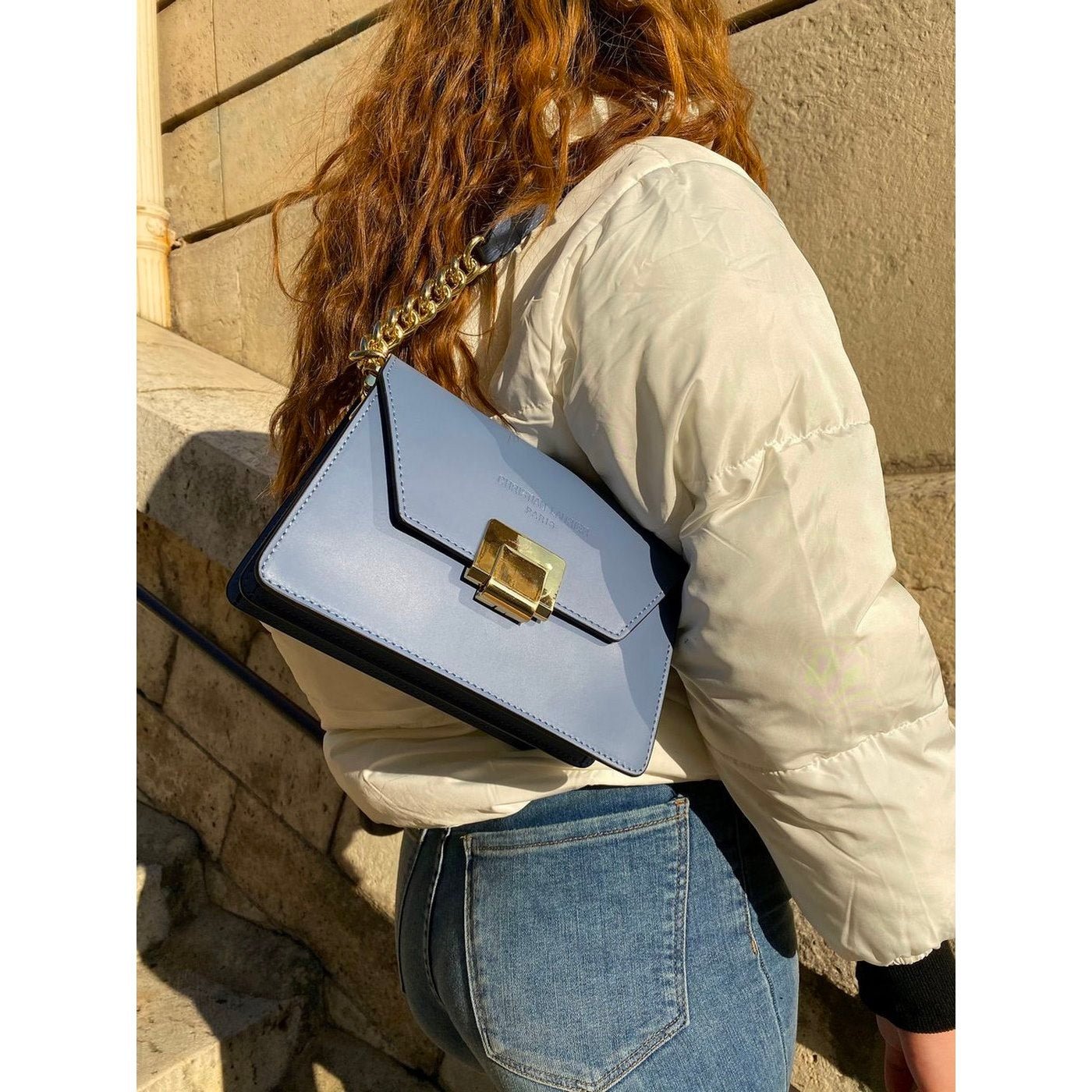 Bolso Bandolera Ava - Azul Oscuro - Christian Laurier - The Bradery