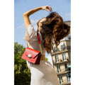 Ava Shoulder Bag - Red - Christian Laurier - The Bradery