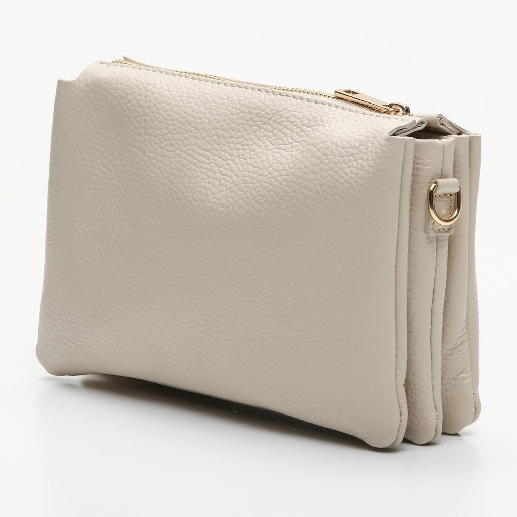 Bolso Bandolera Perla - Beige - Victor & Hugo - The Bradery