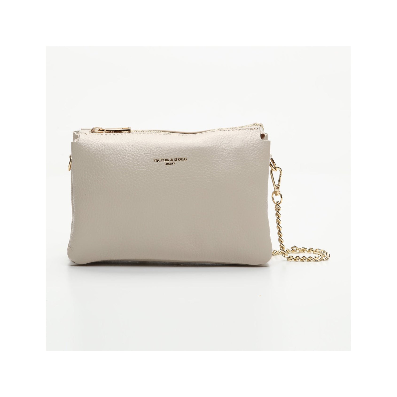 Bolso Bandolera Perla - Beige - Victor & Hugo - The Bradery