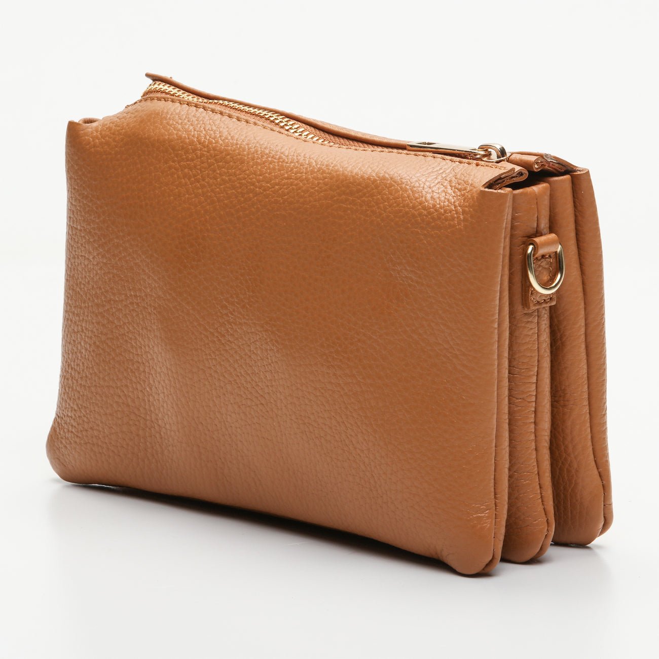 Bolso Bandolera Perla - Camel - Victor & Hugo - The Bradery