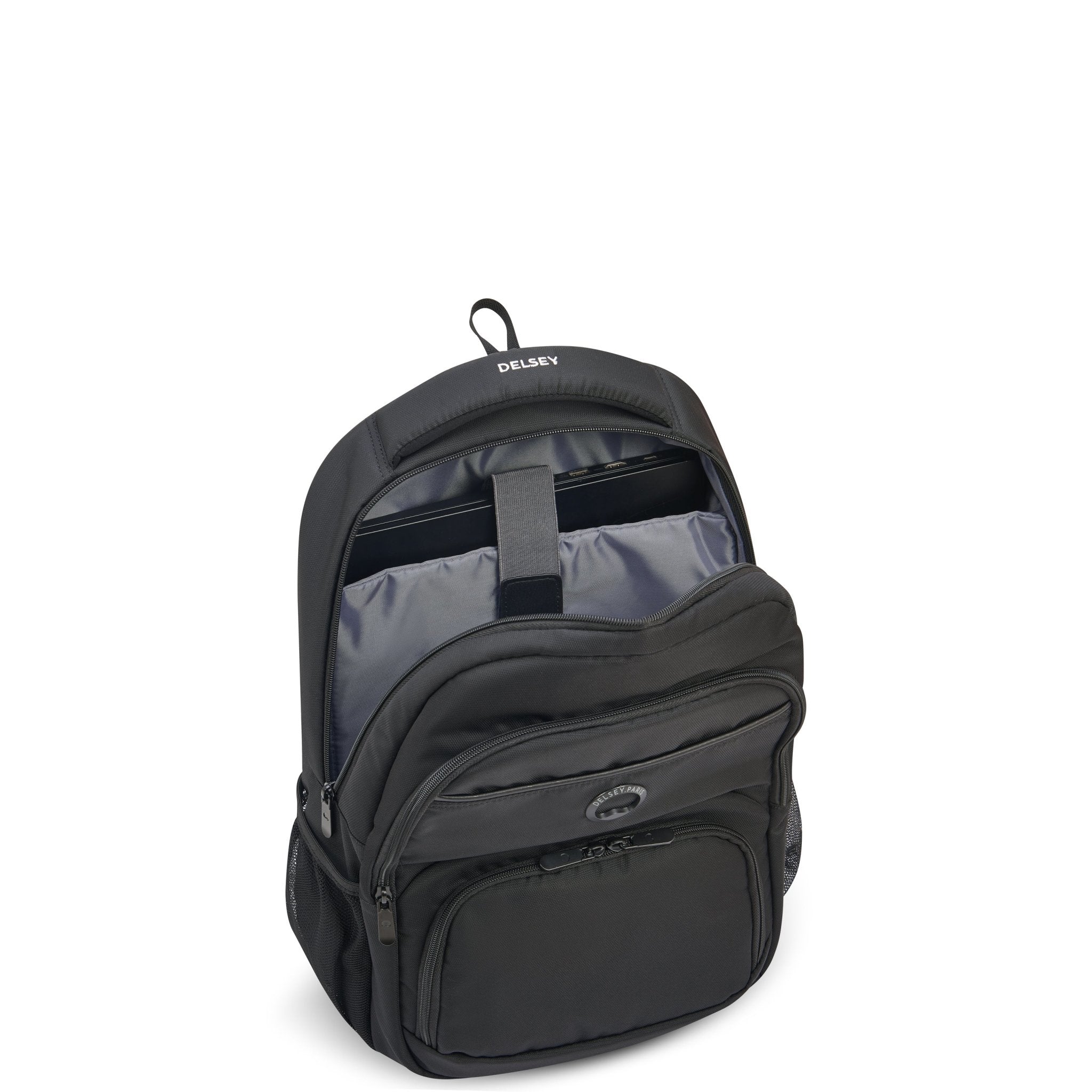 Sac À Dos 2 Compartiments - Element Backpacks Aviator - Noir - Delsey Paris - The Bradery