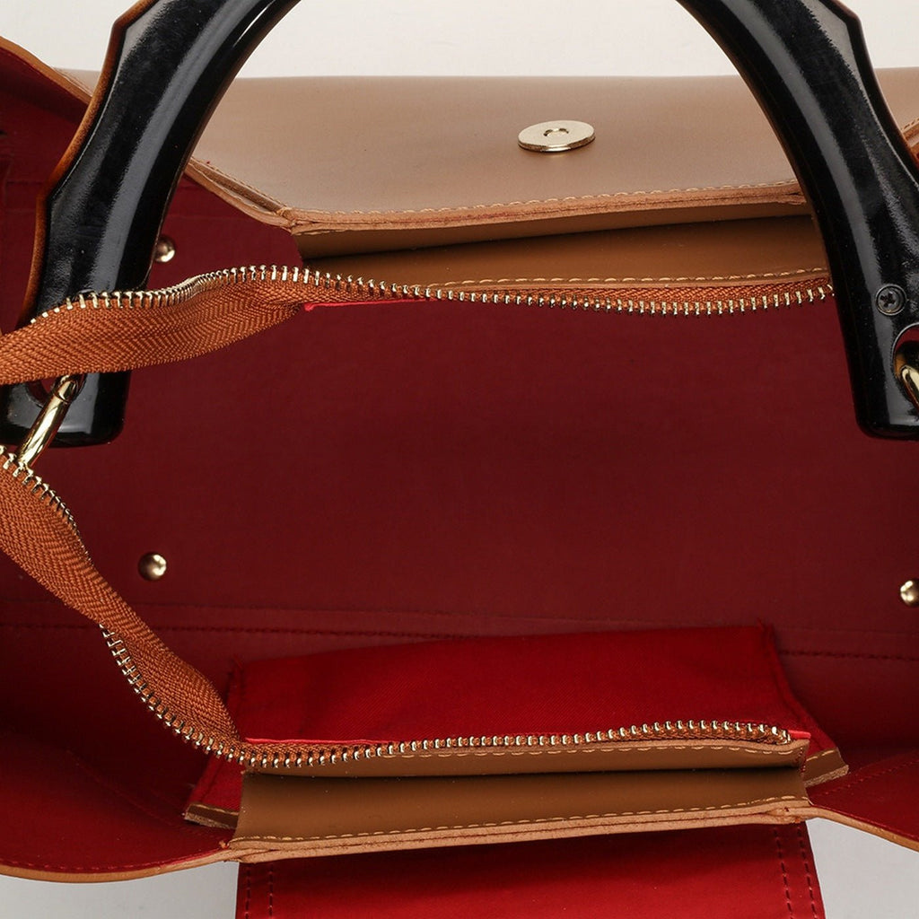 Ana Handbag - Camel - Victor & Hugo -The Bradery