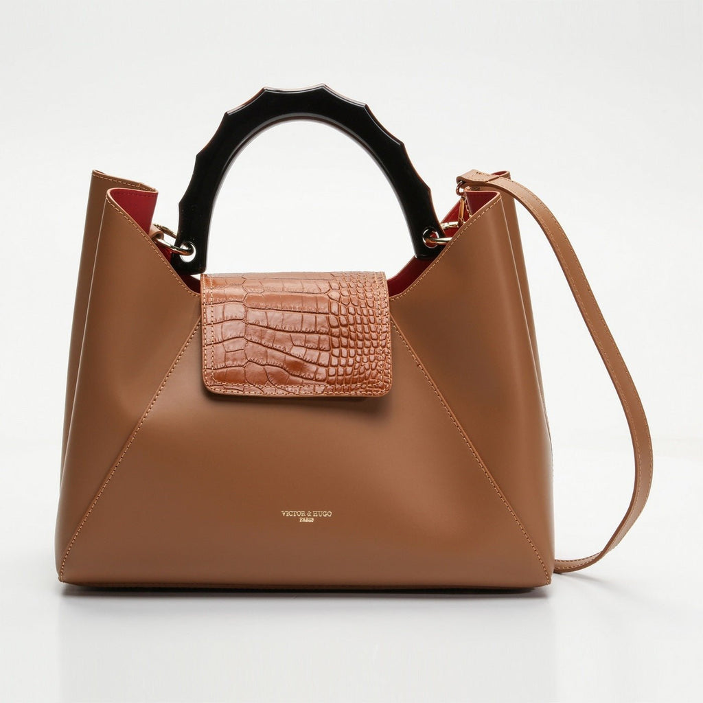 Ana Handbag - Camel - Victor & Hugo -The Bradery
