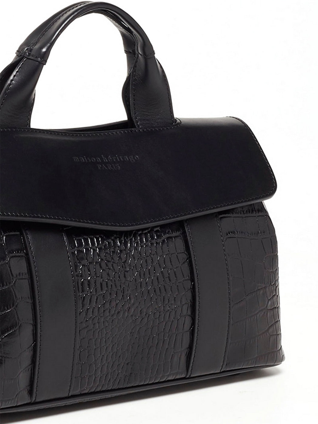 Sac A Main Geni - Noir - Maison Heritage - The Bradery