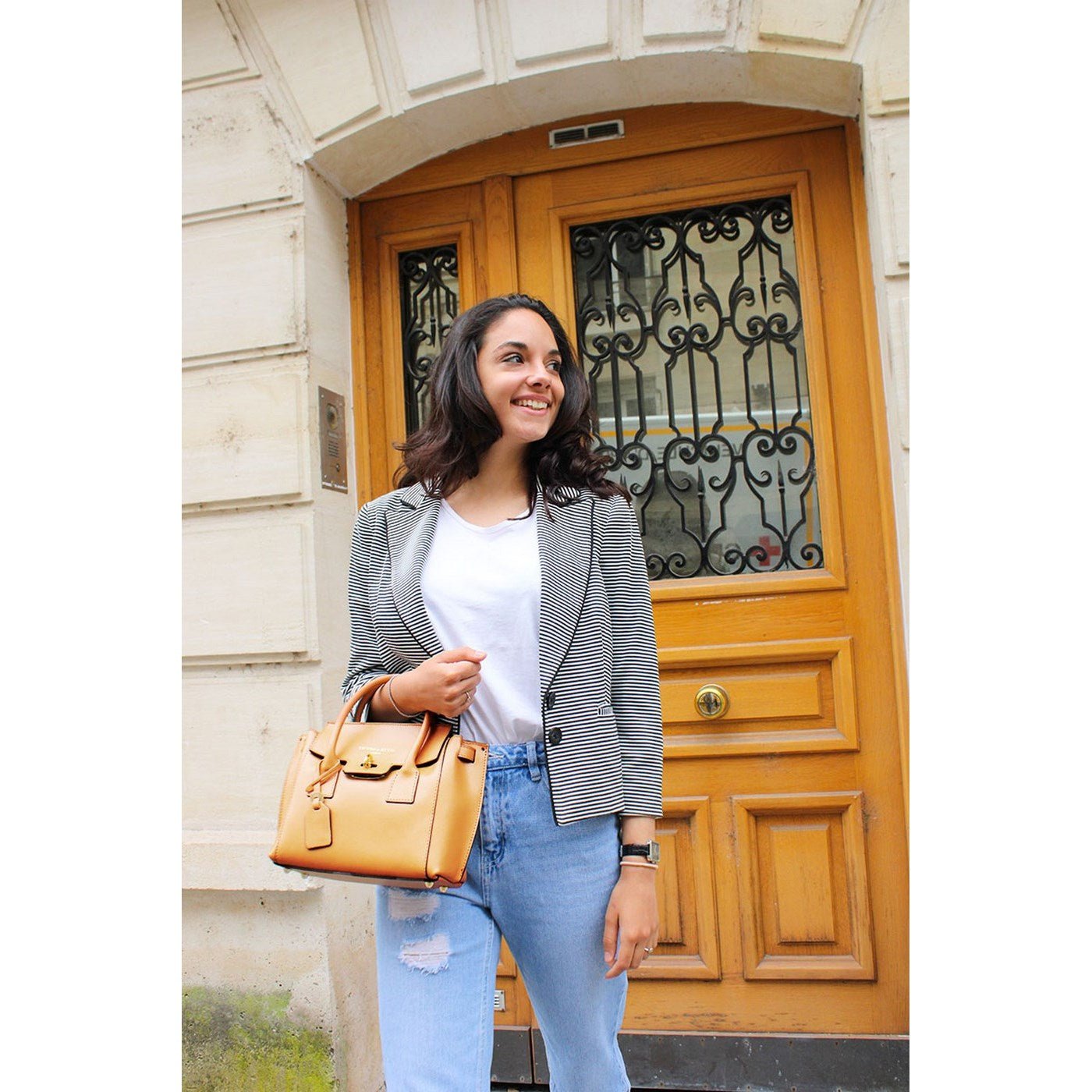 Bolso Jany - Camel - Victor & Hugo -La Bradery